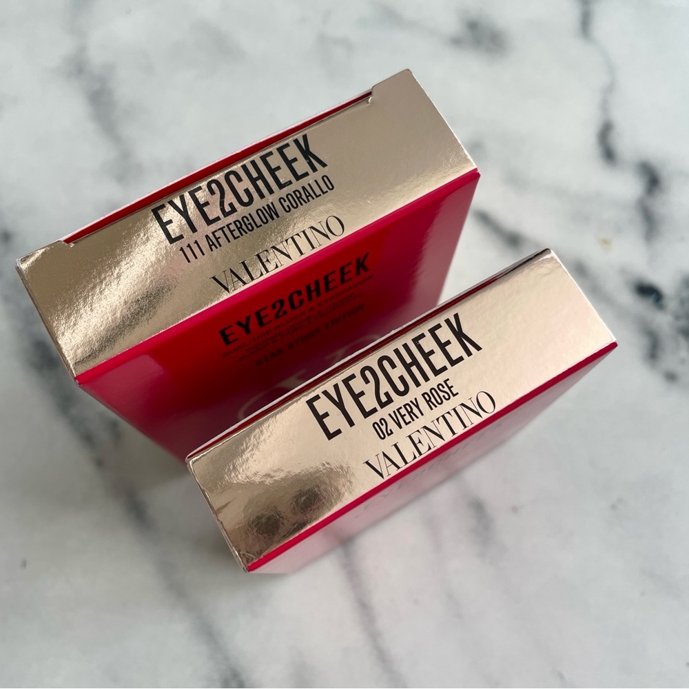 *NIB* Valentino Eye 2 Cheek Blush & Eyeshadow - Picture 8 of 8
